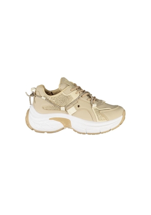 Laura Biagiotti Beige Polyester Women Sneaker - EU38/US8
