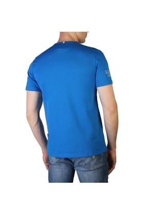 Lamborghini Blue Cotton T-Shirt - 2XL