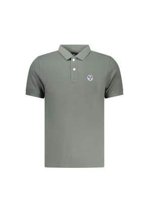 North Sails Verde Cotton Men Polo - S