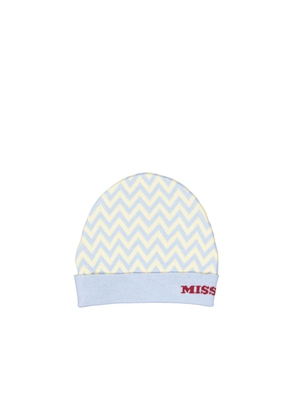 Missoni Blue Wool Beanie - UNI
