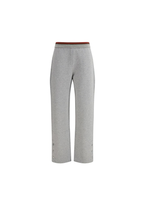 Gucci Gray Cotton Casual Pants - S