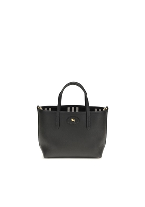 Burberry Black Calf Leather Bos Taurus Shoulder Bag