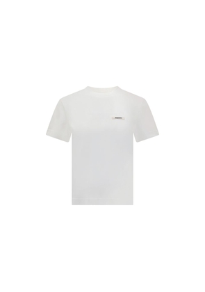 Jacquemus White Cotton T-Shirt - M