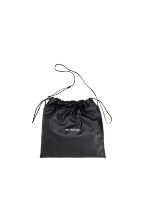 Balenciaga Black Lamb Ovis Aries Aries Shoulder Bag