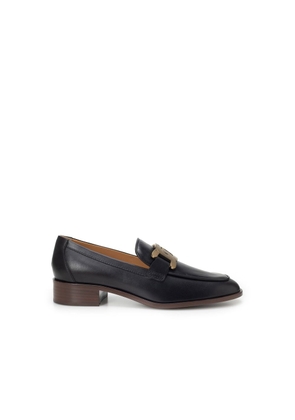Tod's Black Calfskin Slip-On Loafers - EU40/US10