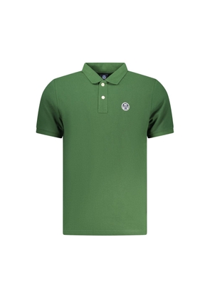 North Sails Verde Cotton Men Polo - S