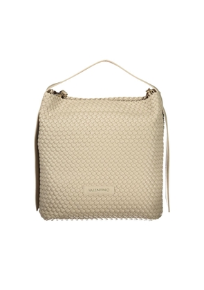 Mario Valentino Beige Polyurethane Women Handbag