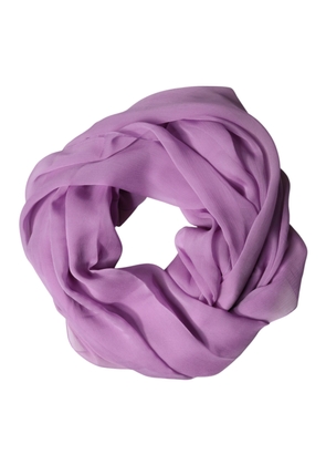 Dolce & Gabbana Purple Stole Silk Neck Wrap Shawl Men Scarf