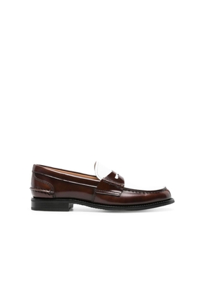 Church's Brown Calfskin Slip-On Loafers - EU36.5/US6.5