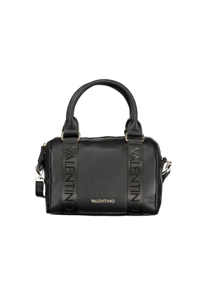 Mario Valentino Black Polyurethane Women Handbag