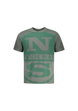 North Sails Verde Cotton Mens T-Shirt - S