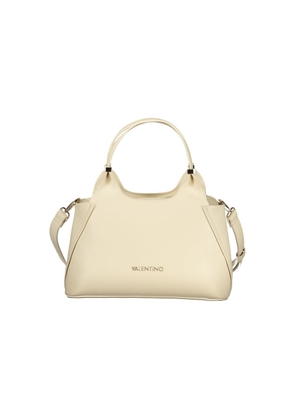 Mario Valentino Beige Polyurethane Women Handbag