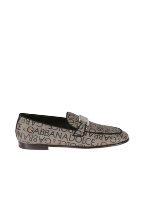 Dolce & Gabbana Brown Calfskin Slip-On Loafers - EU42.5/US9.5