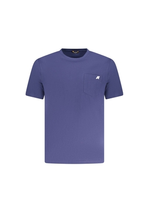 K-WAY Blue Cotton T-Shirt - XL