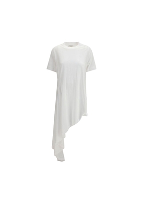 Loulou De Saison White Cotton Casual Dress - L