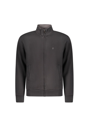 Coveri Moving Black Cotton Men's Sweatshirt - M