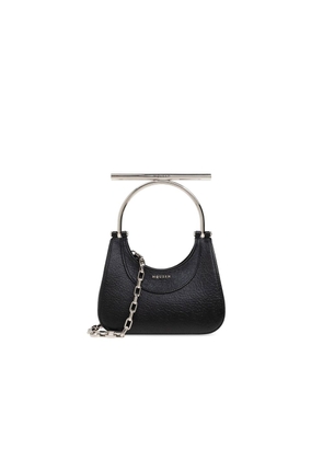 Alexander McQueen Black Lamb Leather Handbag