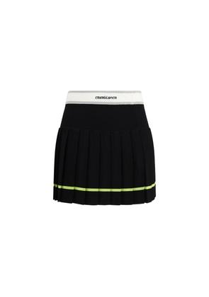 Casablanca Black Viscose Mini Skirt - L