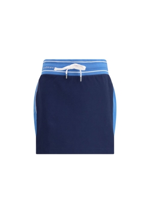 Casablanca Blue Cotton Mini Skirt - L