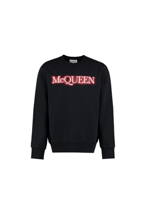 Alexander McQueen Black Cotton Sweatshirt - L