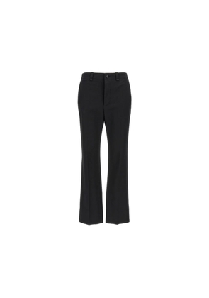 Saint Laurent Black Cotton Casual Pants - 44
