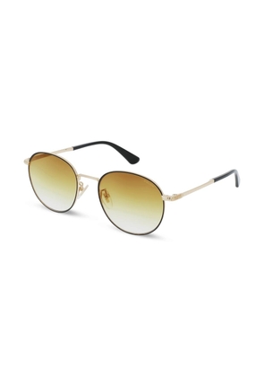 Police Gold Metal Sunglasses