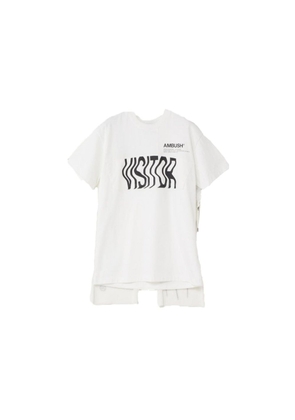 Ambush White Cotton T-Shirt - S