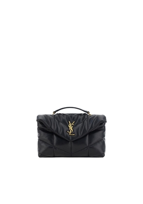 Saint Laurent Black Lamb Ovis Aries Aries Shoulder Bag