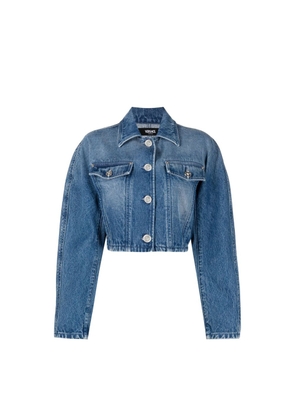 Versace Blue Cotton Clothing - 42