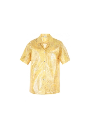 Etro Bicolor Nylon Pattern Shirt - 38