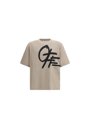 Off-White Beige Cotton Sportswear - L