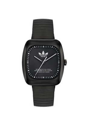 Adidas Black Stainless Steel Dress Watch