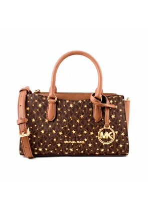 Michael Kors Brown Canvas Handbag