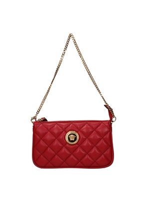 Versace Red Leather Handbag