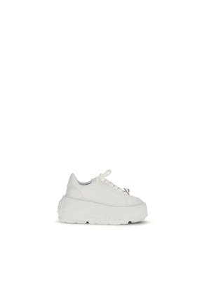 Casadei White Rubber Platform Sneakers - EU36/US6