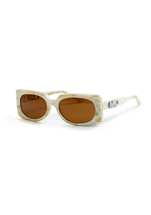 Michael Kors Beige Acetate Sunglasses