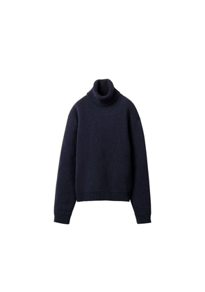 Miu Miu Blue Cashmere Turtleneck - 38