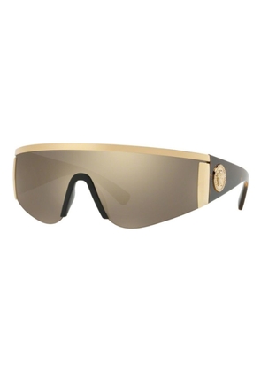 Versace Gold Acetate Sunglasses