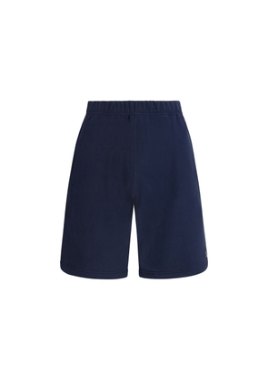 Kenzo Blue Cotton Bermuda Shorts - L