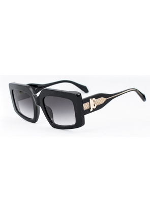 Just Cavalli Black Acetate Sunglasses