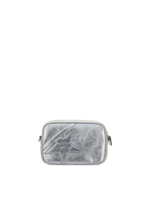 Golden Goose Gray Leather Shoulder Bag