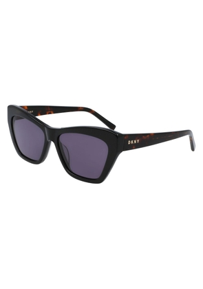 DKNY Black Acetate Sunglasses