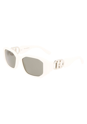 Karl Lagerfeld White Injected Sunglasses