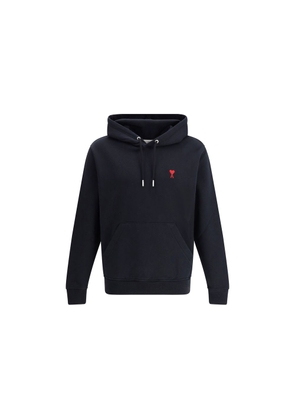 Ami Paris Black Cotton Sweatshirt - L