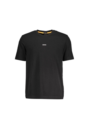 Hugo Boss Black Cotton Men's T-Shirt - M