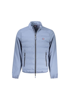 Norway 1963 Azzurro Poliestere Uomo Giacca - S