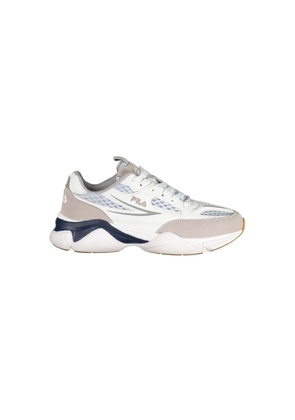 Fila White Polyester Athletic Sneakers - EU36/US6