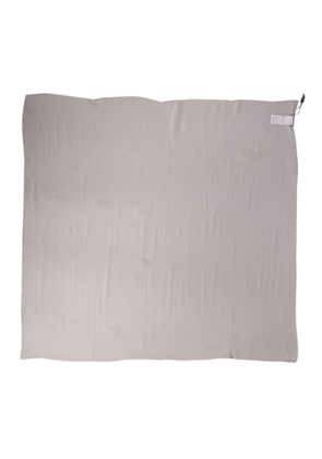 Dolce & Gabbana Light Pink Silk Neck Wrap Foulard 91.5cm x 88cm Scarf