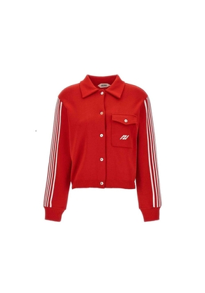 Autry Multicolor Nylon Cardigan - L