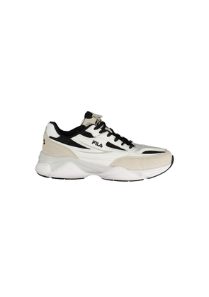 Fila White Polyester Athletic Sneakers - EU40/US7